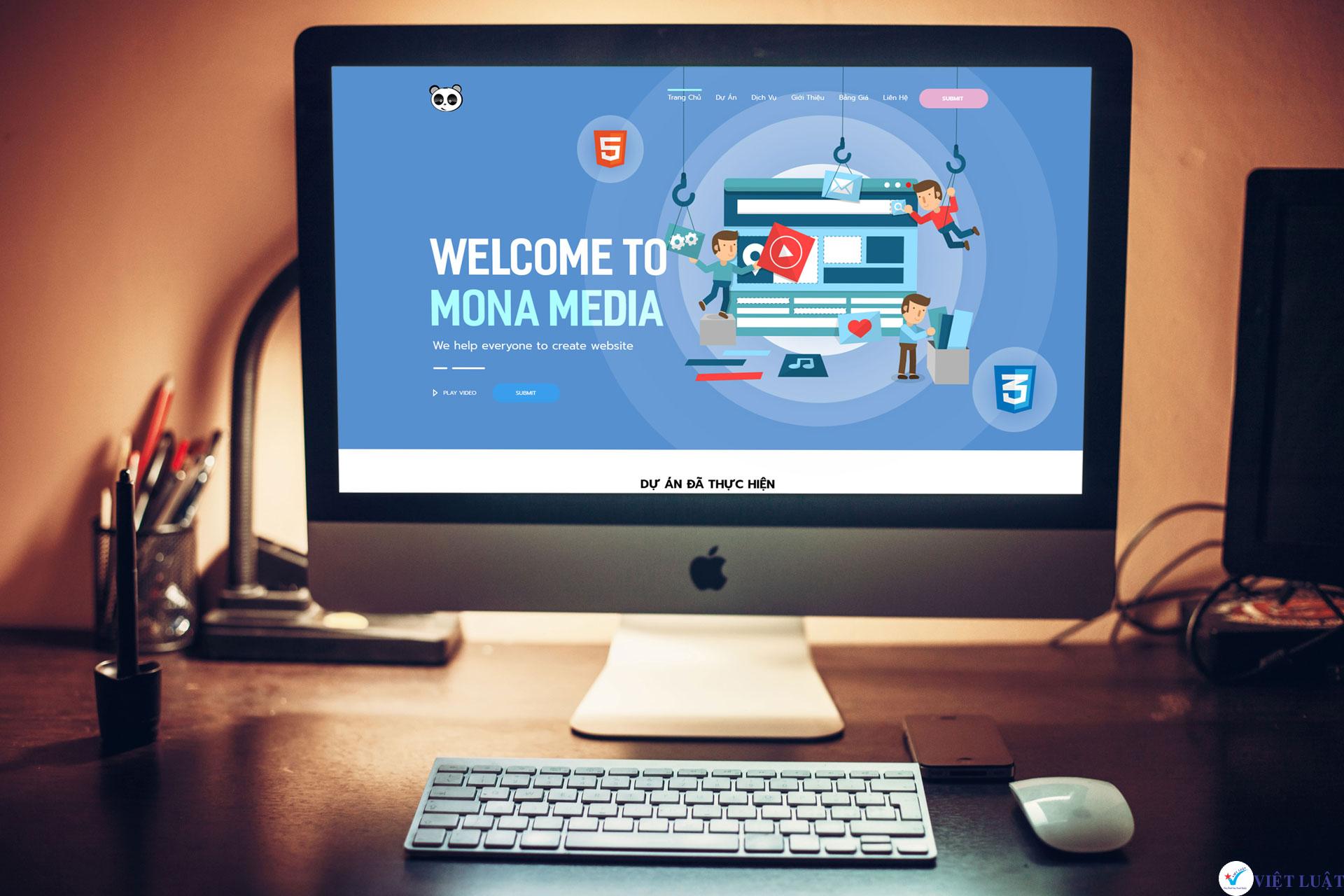 Dịch vụ thành lập công ty thiết kế website, sản xuất phần mềm năm 2020