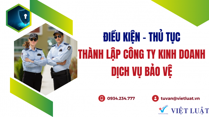 thành lập công ty dịch vụ bảo