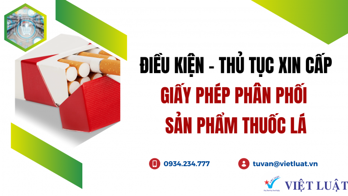 Xin Giấy phép phân phối thuốc lá