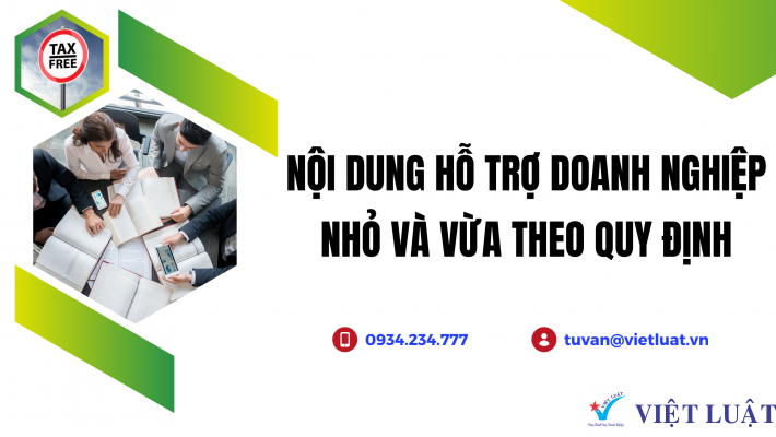 Hỗ trợ doanh nghiệp doanh nghiệp nhỏ và vừa