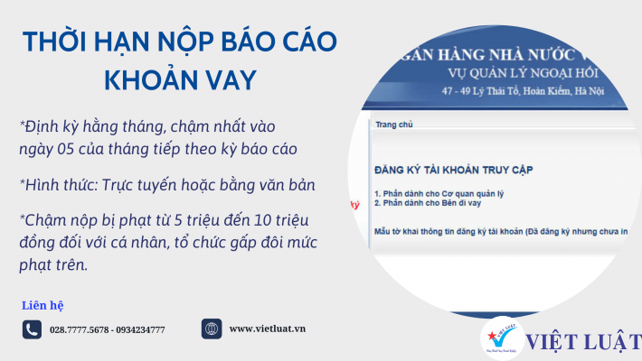 Báo cáo khoản vay định kỳ