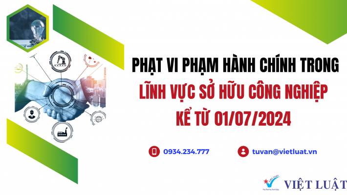 Phạt vi phạm hành chính trong lĩnh vực sở hữu công nghiệp