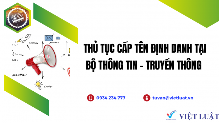 Thủ tục cấp tên định danh