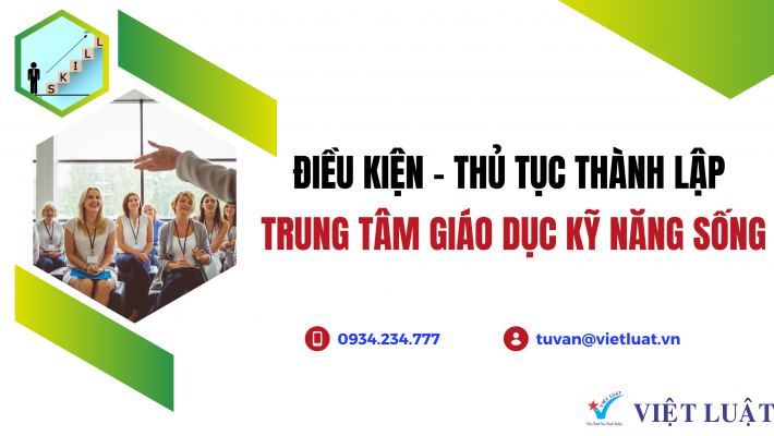 Thủ tục thành lập trung tâm kỹ năng sống