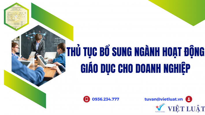 Thủ tục bổ sung ngành giáo dục mới nhất