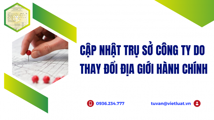 Thủ tục cập nhật địa chỉ do thay đổi địa giới hành chính