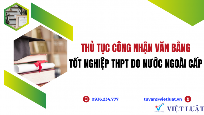 Thủ tục công nhận văn bằng