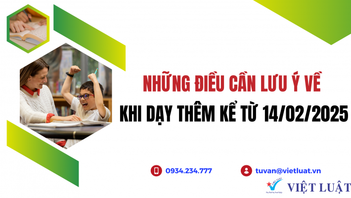 Những điều cần lưu ý khi dạy thêm