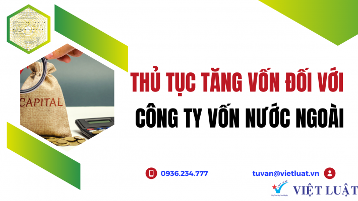 Tăng vốn công ty vốn nước ngoài