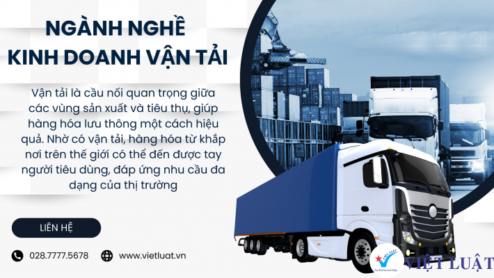 Bổ sung ngành, nghề vận tải