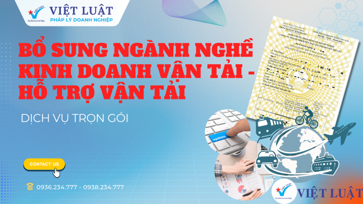 Dịch vụ bổ sung ngành nghề vận tải