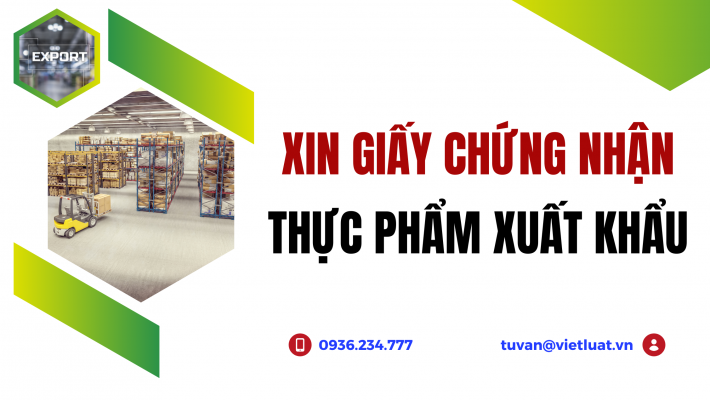 Chứng nhận thực phẩm xuất khẩu